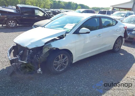 2018 Hyundai Elantra Sel from USA, damaged, VIN 5NPD84LF7JH291280